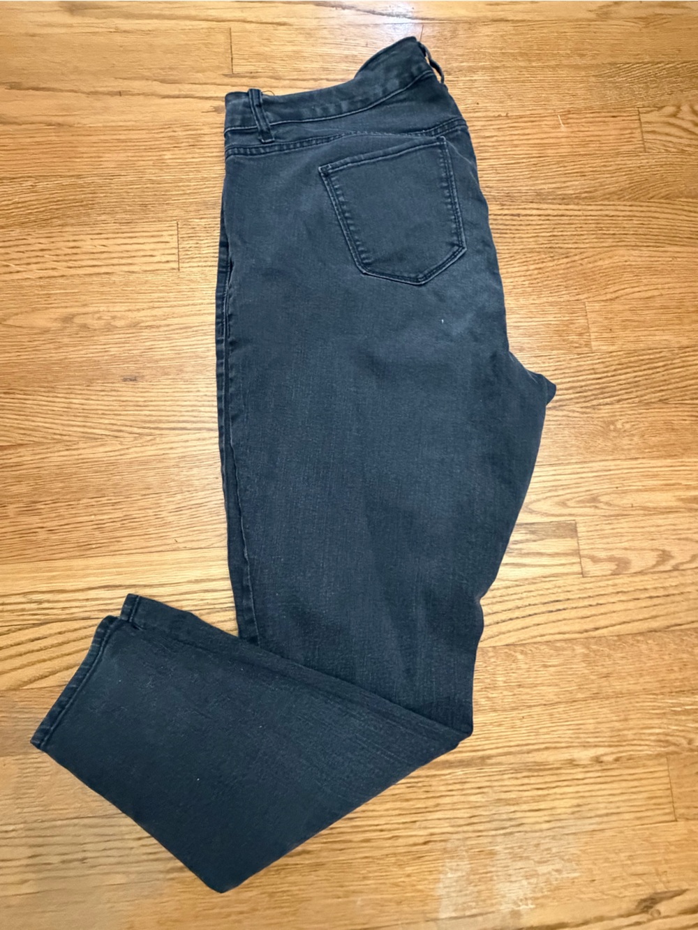 Old Navy Rockstar Mid-Rise Skinny Jeans Size 18 Regular Black - Picture 6 of 6